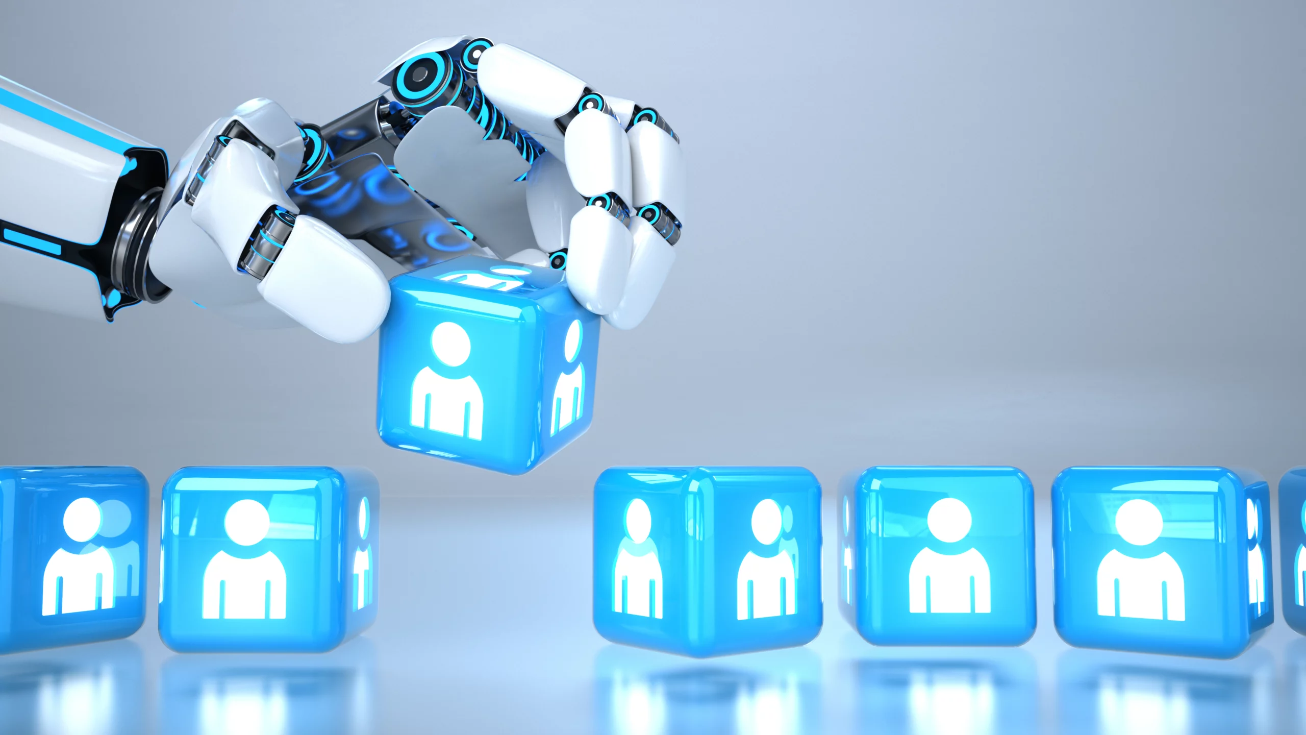 How can artificial intelligence be used to help with recruitment and talent selection?