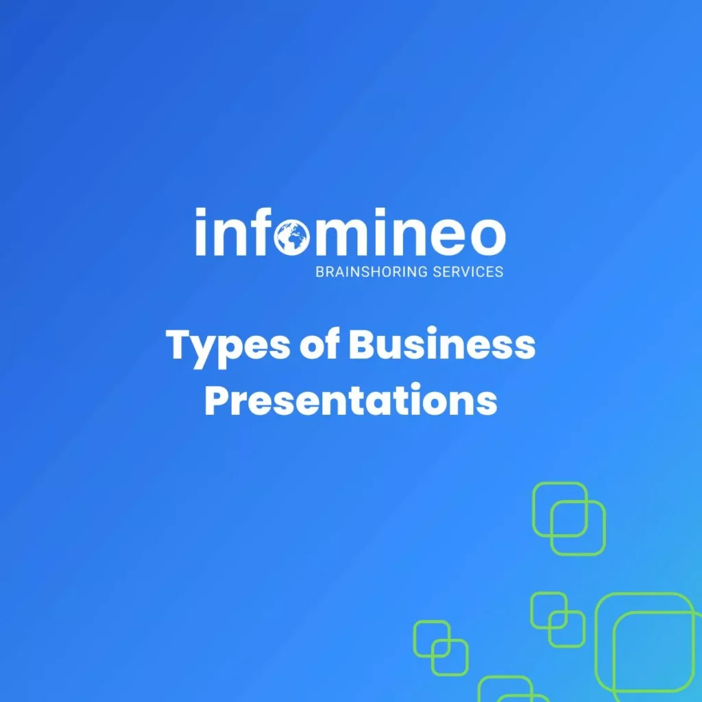 Types of Business Presentations