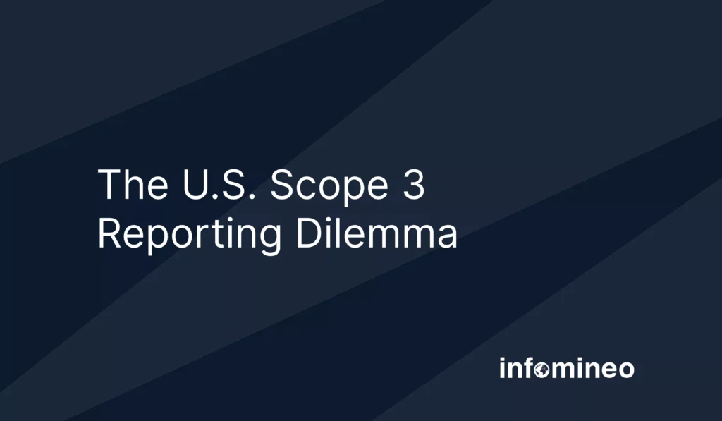 The U.S. Scope 3 Reporting Dilemma