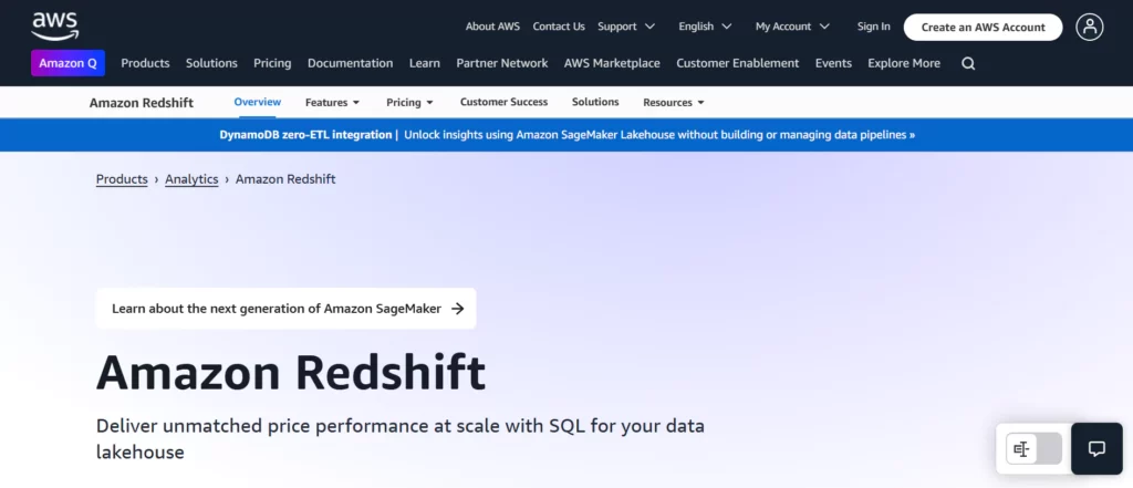 Amazon Redshift