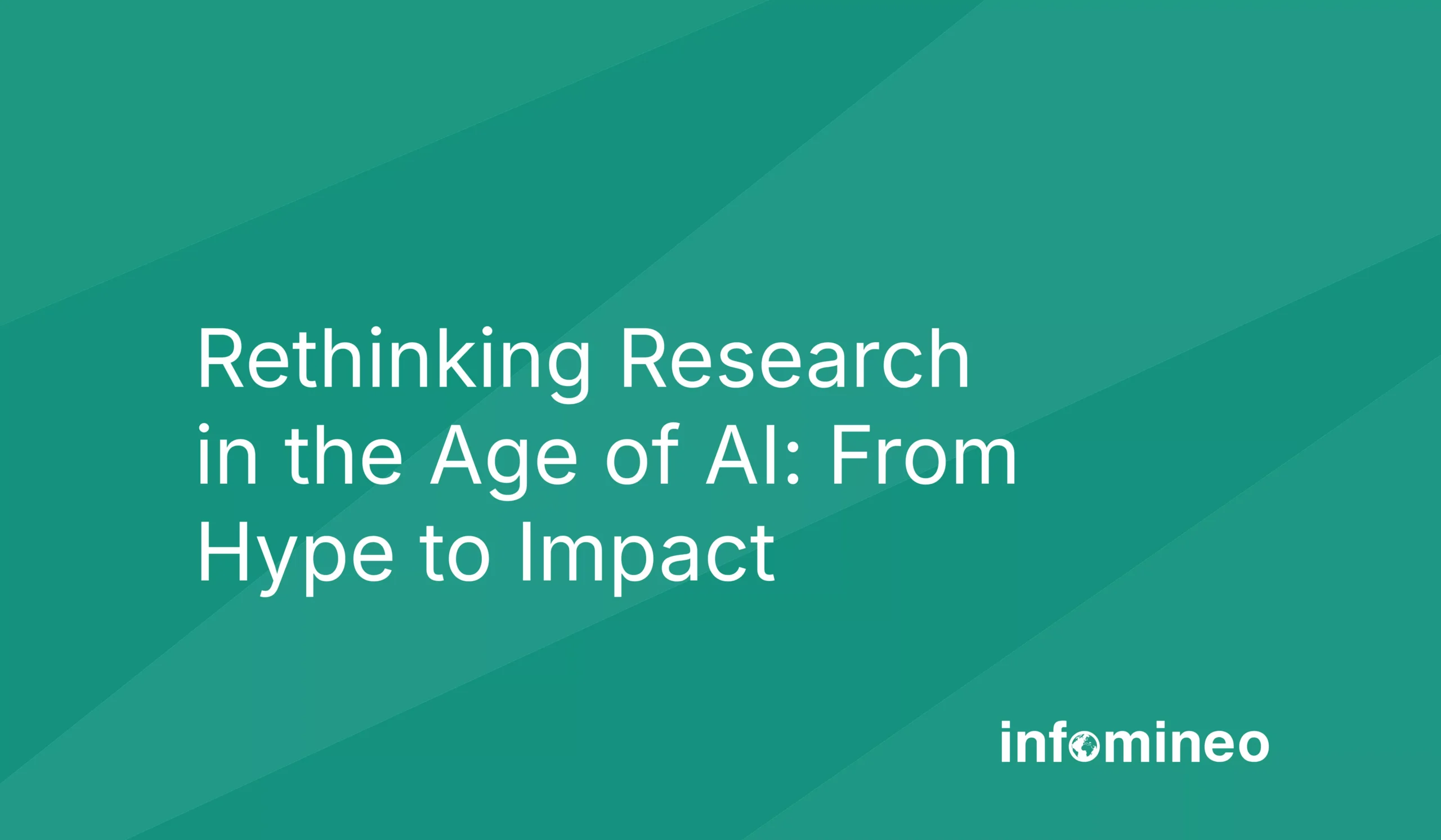 Rethinking Research in the Age of AI: From Hype to Impact