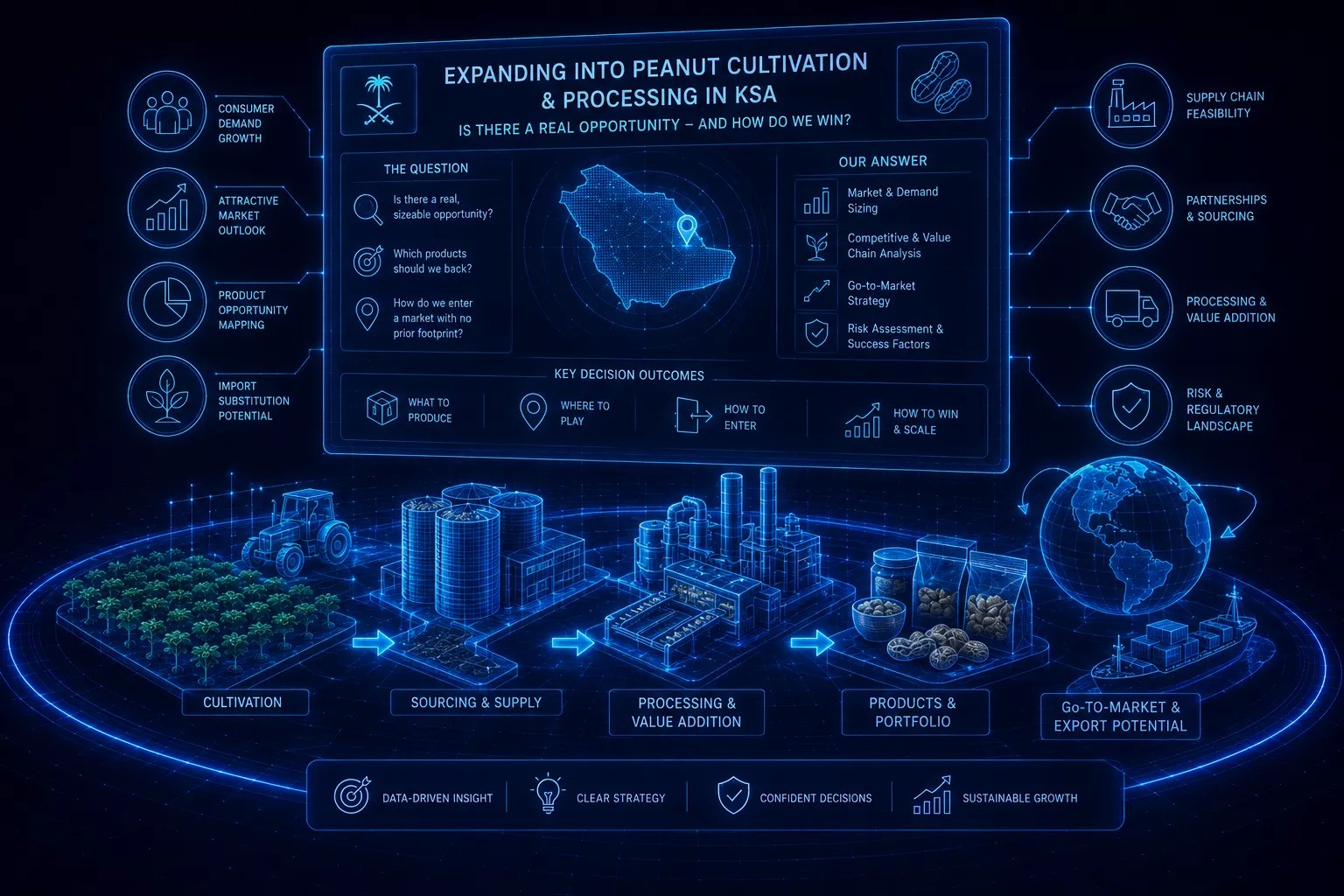 Client Story: Go-to-Market Strategy for Saudi Arabia's Peanut Sector