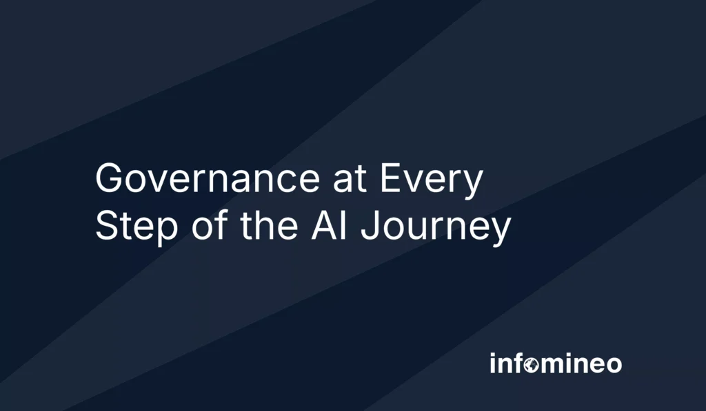Governance at Every Step of the AI Journey
